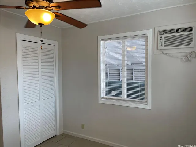 a view of a livingroom with a window