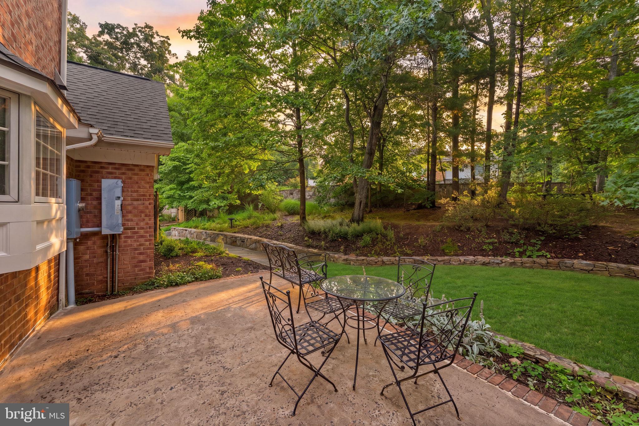 4531 Den Haag Road Warrenton, VA 20187 - Photo 90 of 103 a view of backyard with seating and green space