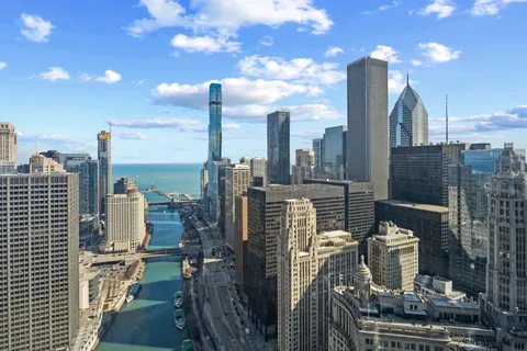 a city view