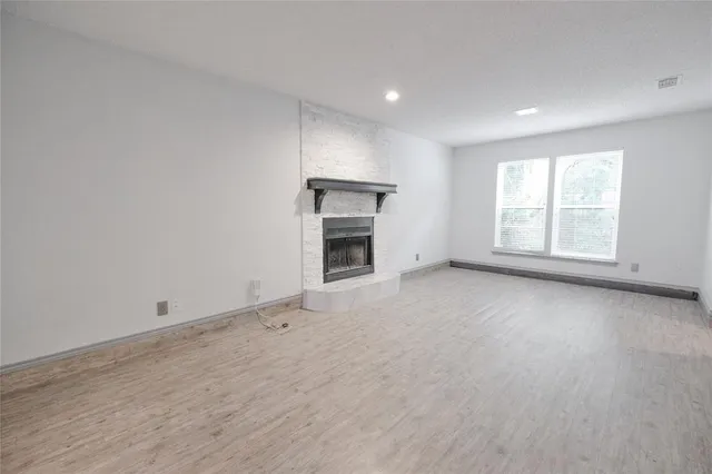 a house view with a backyard space