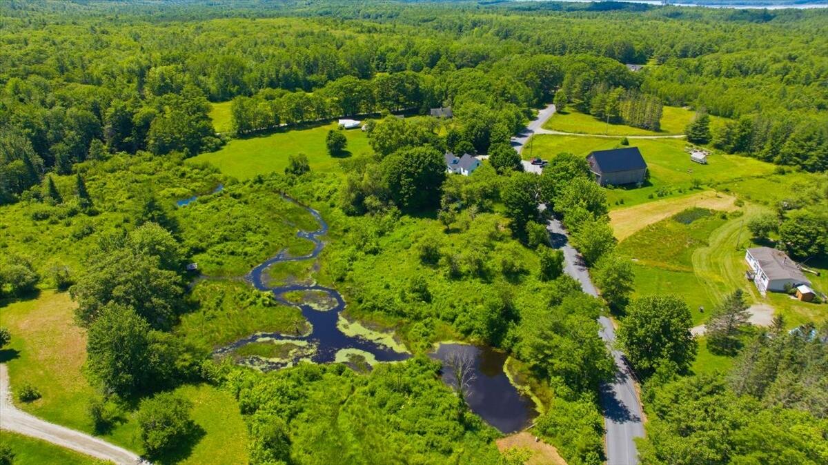 229 Chopps Cross Road Woolwich, ME 04579 - Photo 57 of 60 Brook winding behind home