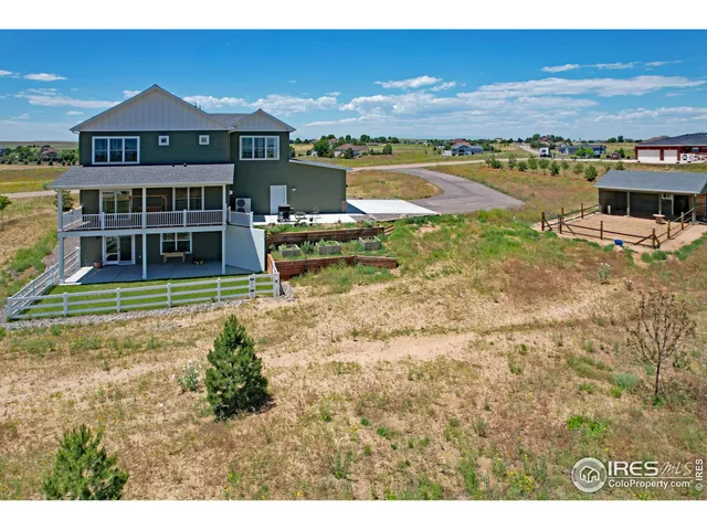 a view of a swimming pool with an ocean view