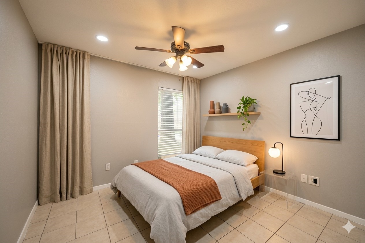 16303 Lyons School Road, Unit 703 Spring, TX 77379 - Photo 20 of 25 Virtually staged secondary bedroom
