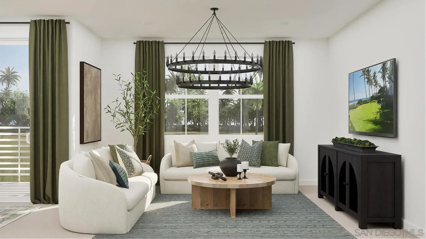 1702 Jacob Court El Cajon, CA 92021 - Photo 6 of 15 a living room with furniture a window and a flat screen tv