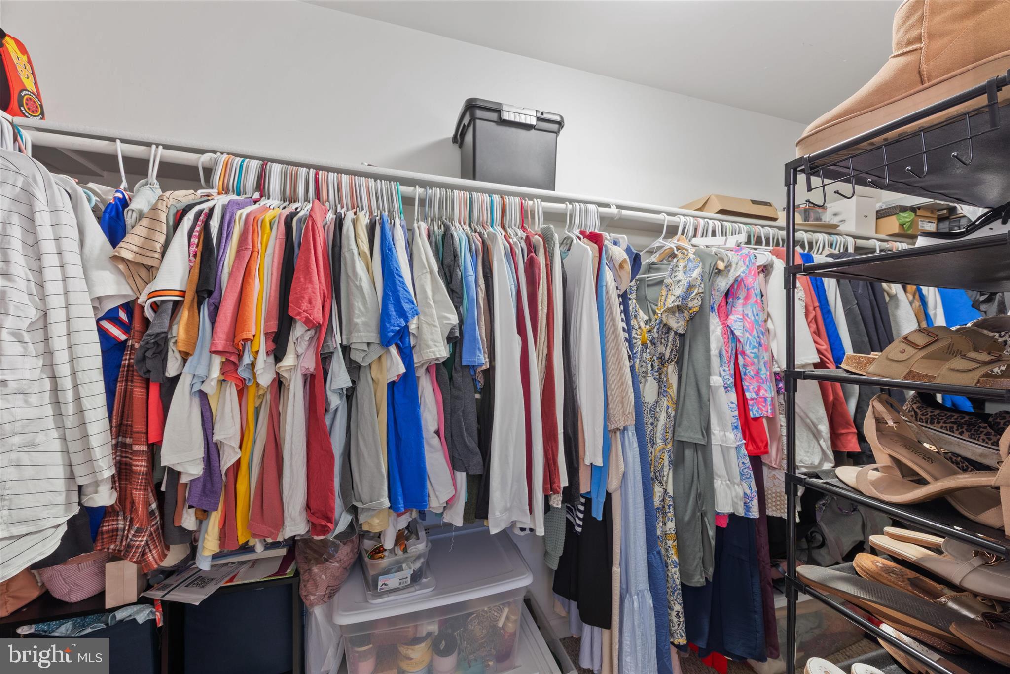 1807 Price Station Road Church Hill, MD 21623 - Photo 40 of 48 a view of walk in closet with clothes and shoes