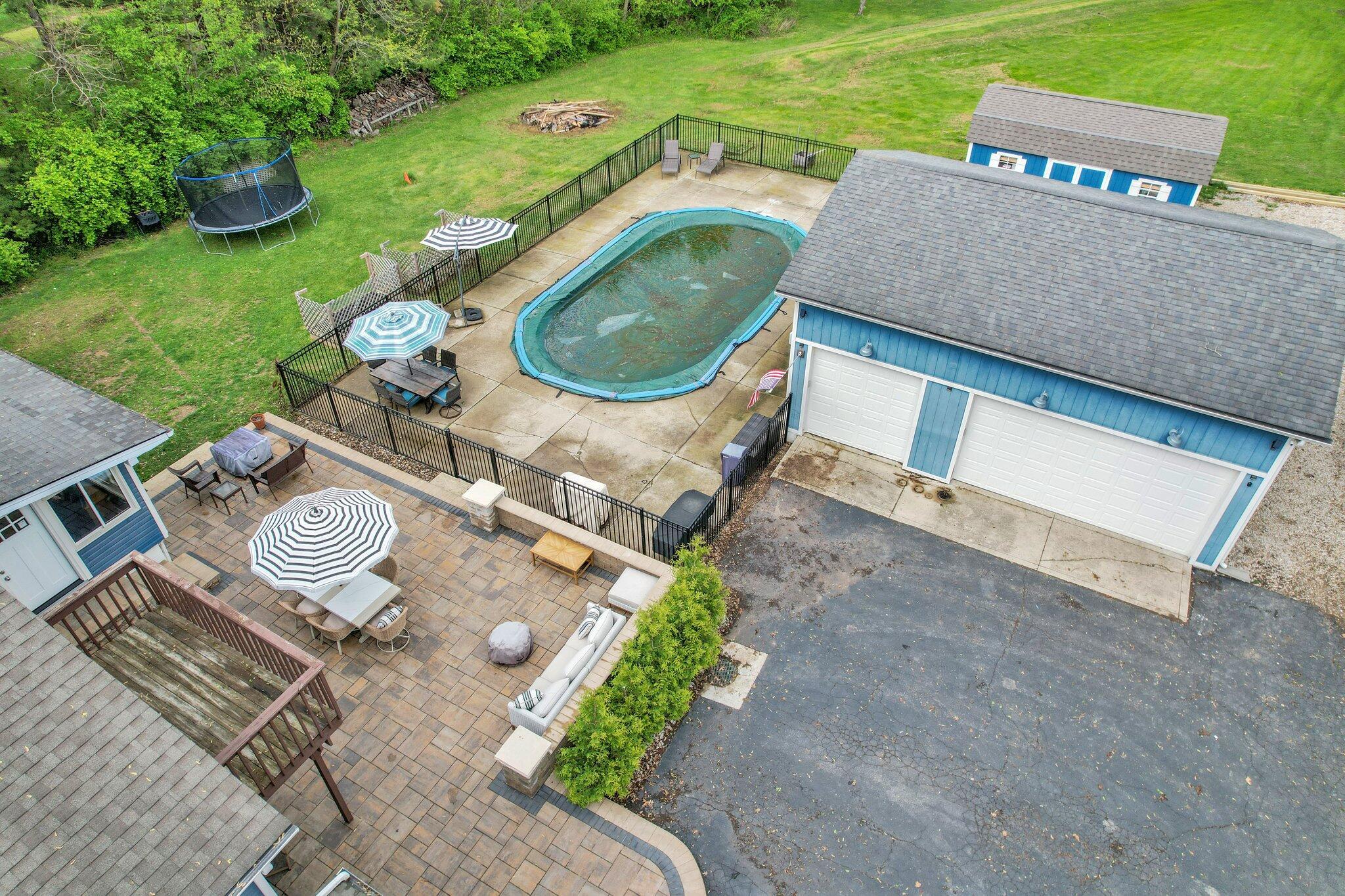 7790 Schott Road Westerville, OH 43081 - Photo 43 of 50 Such a private and special place to enjoy time with your friends and family surrounded by trees and wide open space!