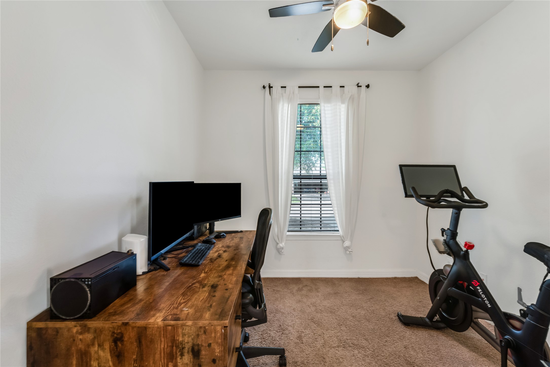 702 Aulia Lane Spring, TX 77386 - Photo 16 of 37 a view of workspace with furniture and windows