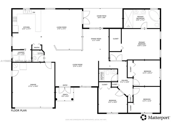 $825,000 | 18821 Southwest 297th Street, Homestead, FL 33033