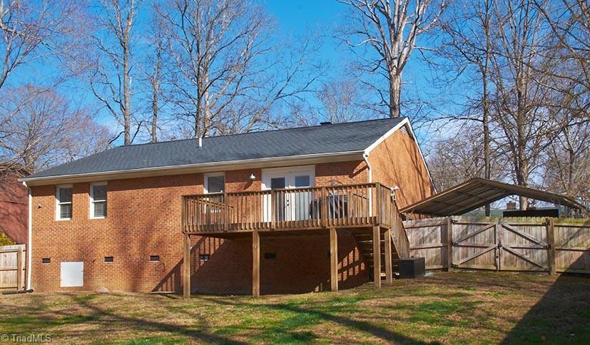 1012 Springwood Lane Archdale, NC 27370 - Photo 41 of 46 Both the deck and roof were replaced in 2019 per previous owner.
