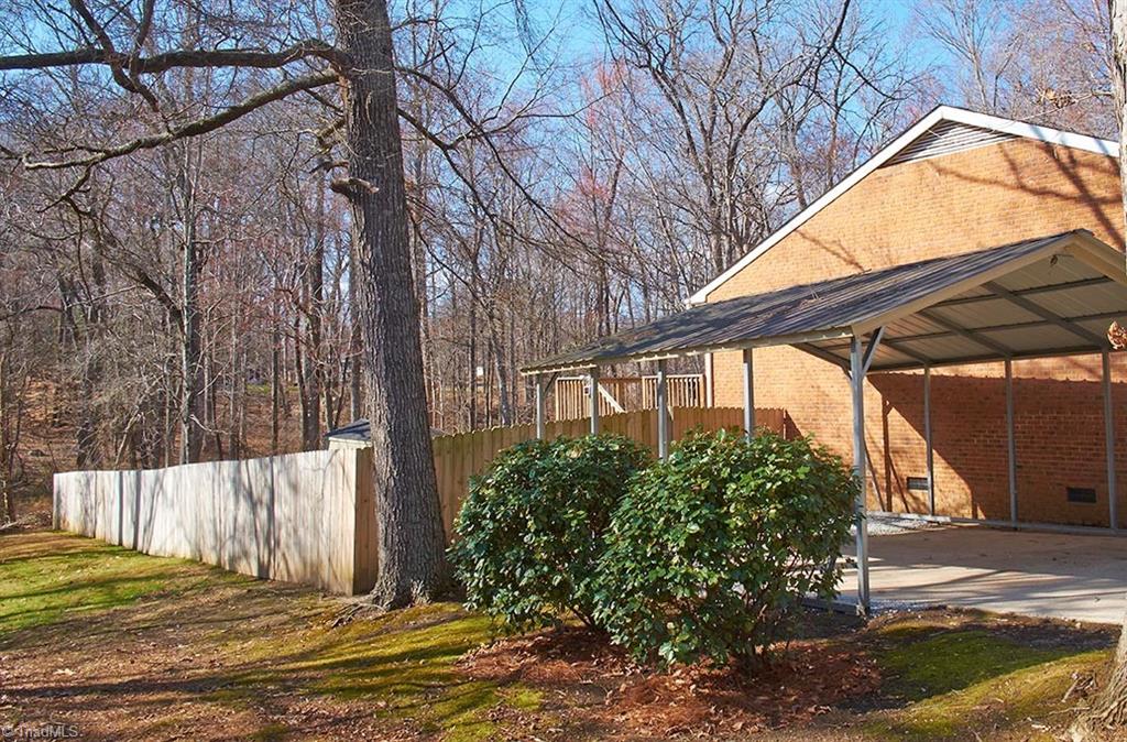 1012 Springwood Lane Archdale, NC 27370 - Photo 44 of 46 Backyard has lots of privacy, and backs up to woods!