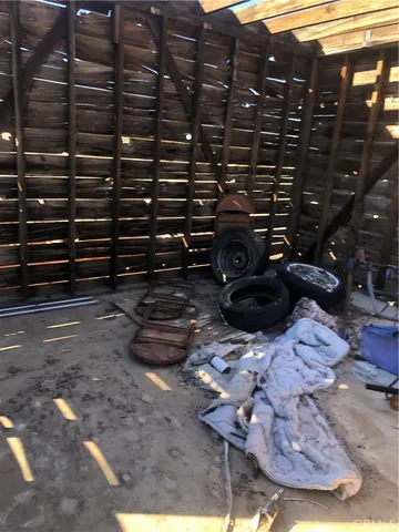 a view of storage and utility room