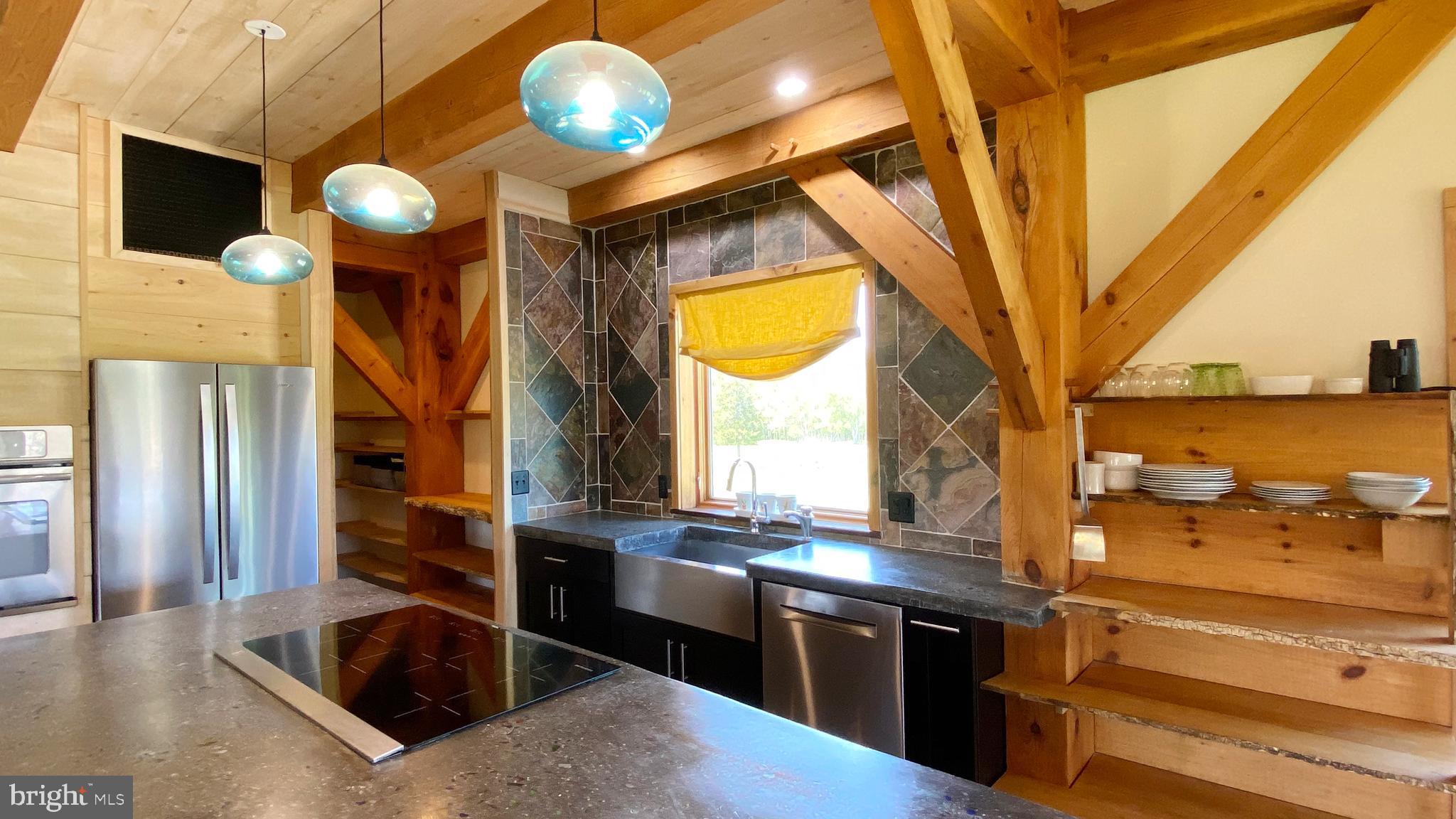 176 Smithtown Road Pipersville, PA 18947 - Photo 13 of 56 Polished glass and concrete countertops