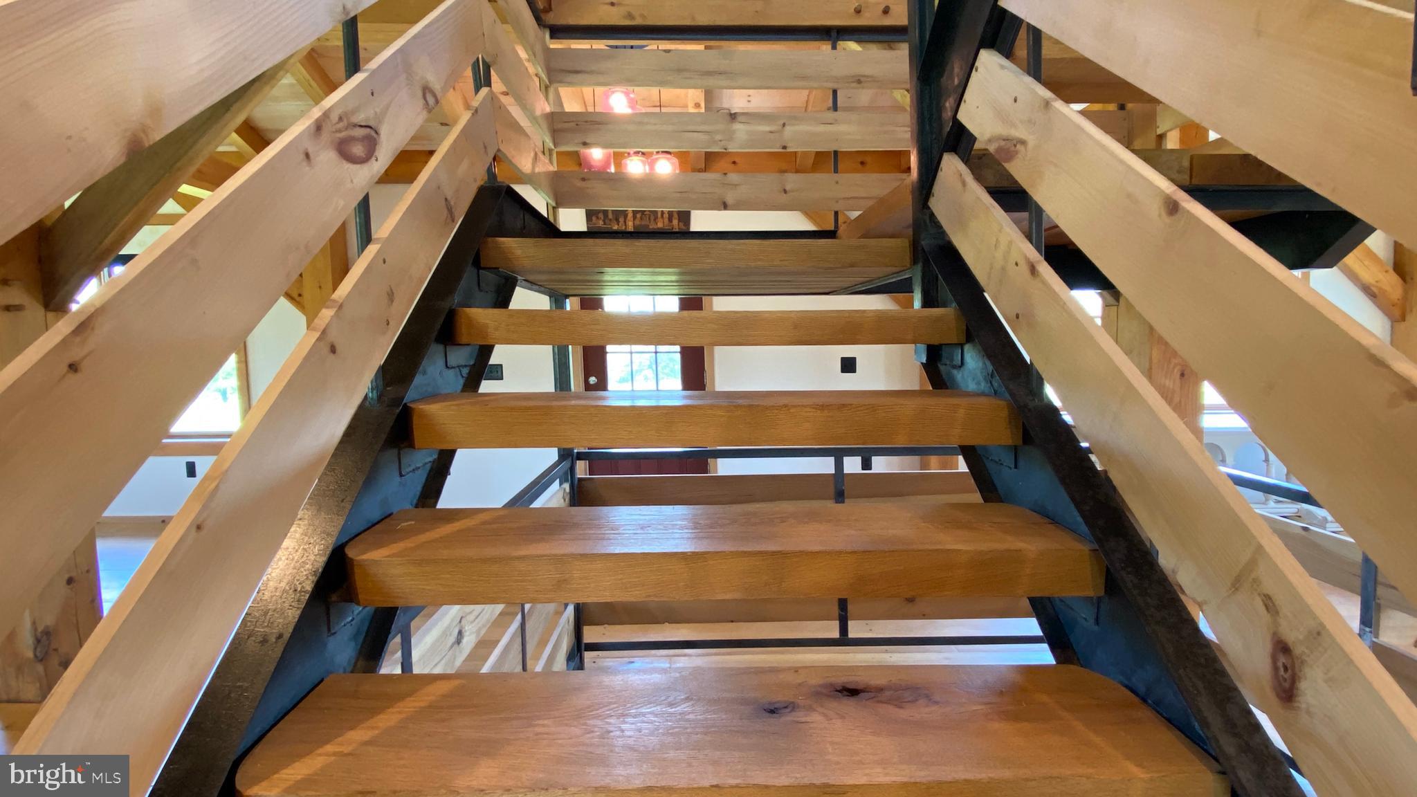 176 Smithtown Road Pipersville, PA 18947 - Photo 21 of 56 4-inch thick red oak treads