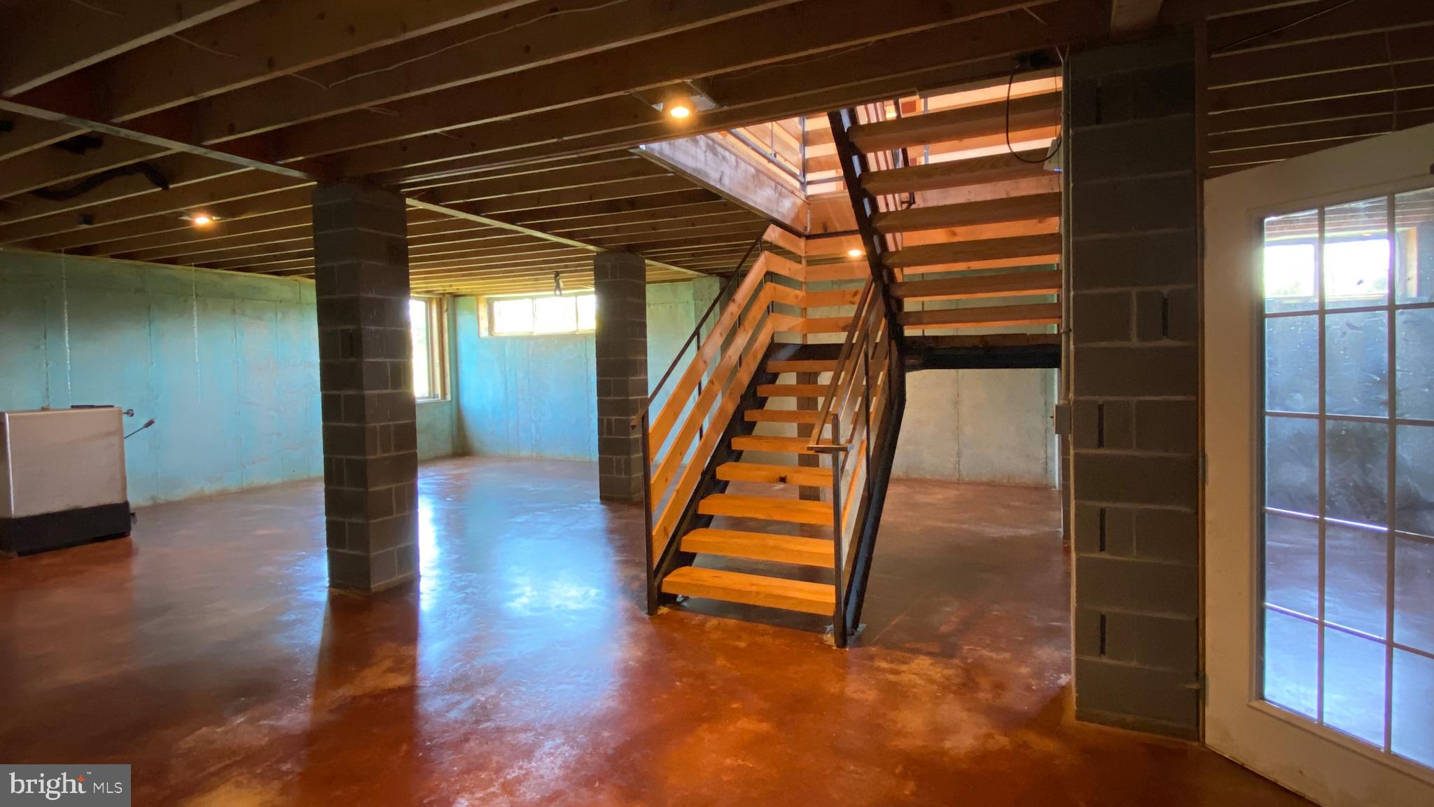 176 Smithtown Road Pipersville, PA 18947 - Photo 45 of 56 Basement with waxed concrete floors