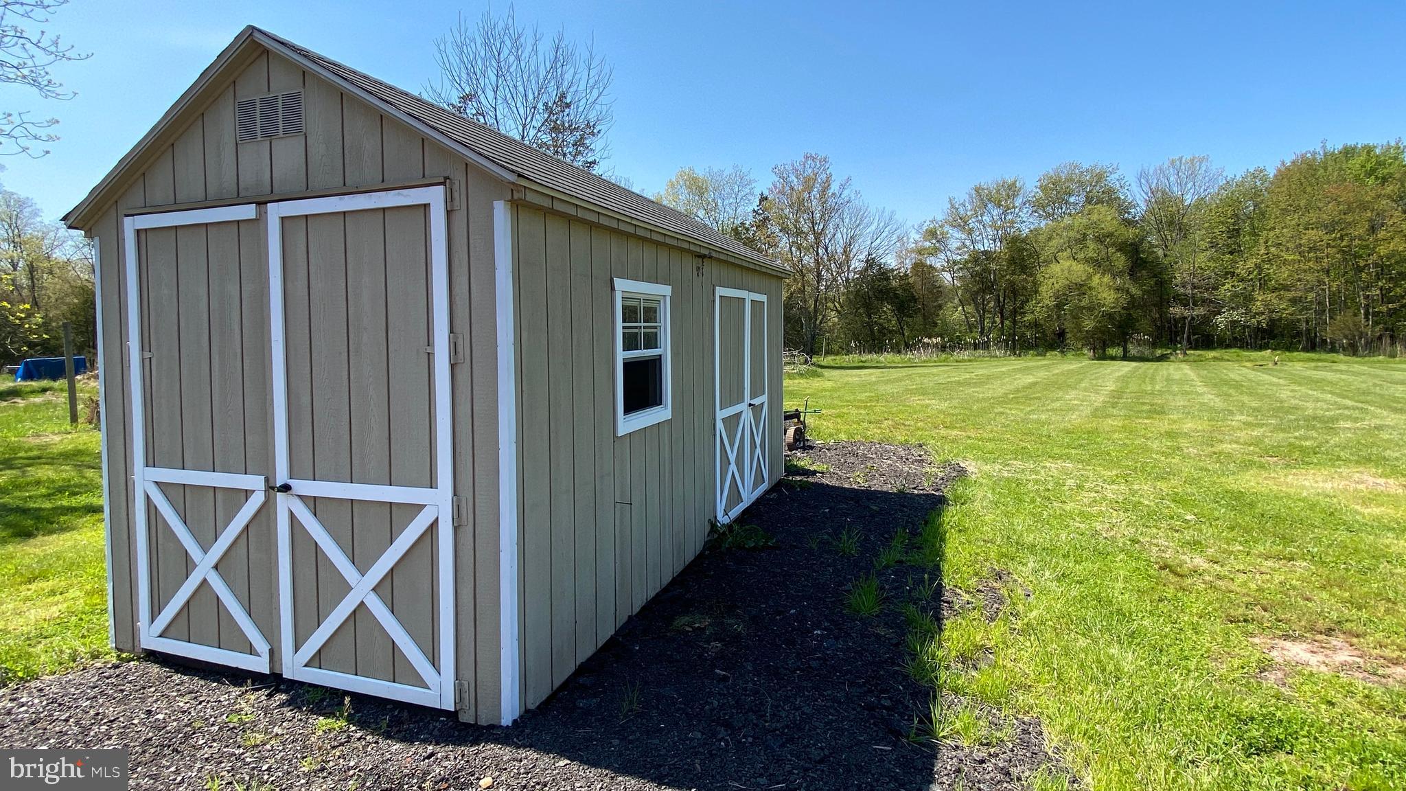 176 Smithtown Road Pipersville, PA 18947 - Photo 54 of 56 Storage shed directly behind the pole barn.