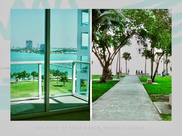 a view of a bench in the garden