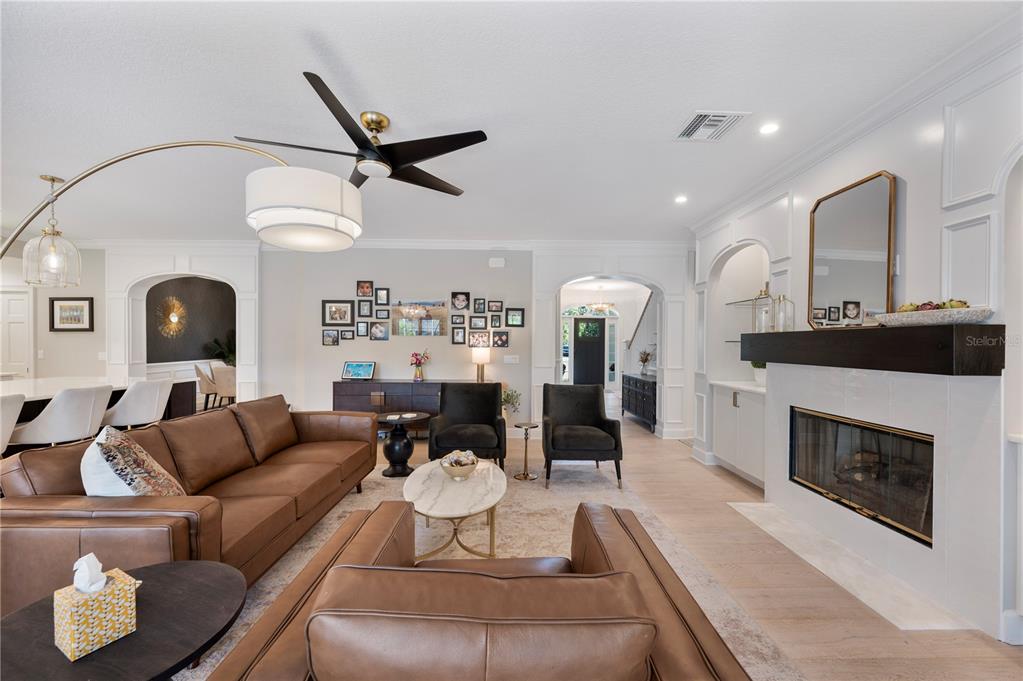 1909 New Jersey Road Lakeland, FL 33803 - Photo 31 of 93 a living room with furniture and a fireplace