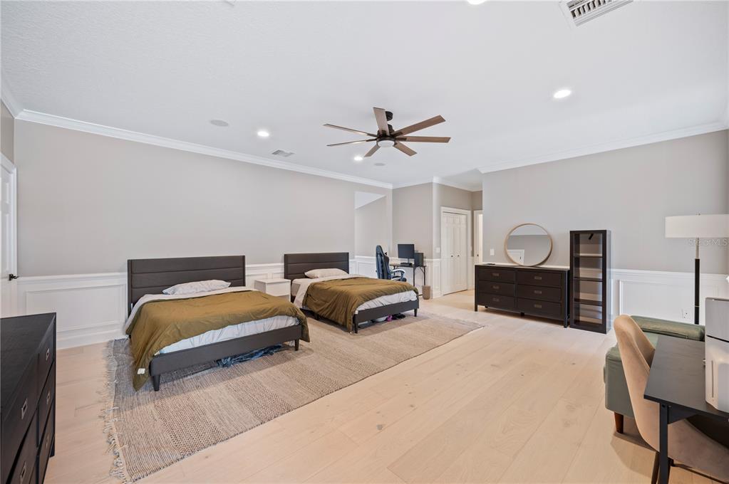 1909 New Jersey Road Lakeland, FL 33803 - Photo 65 of 93 a bedroom with furniture and a large window