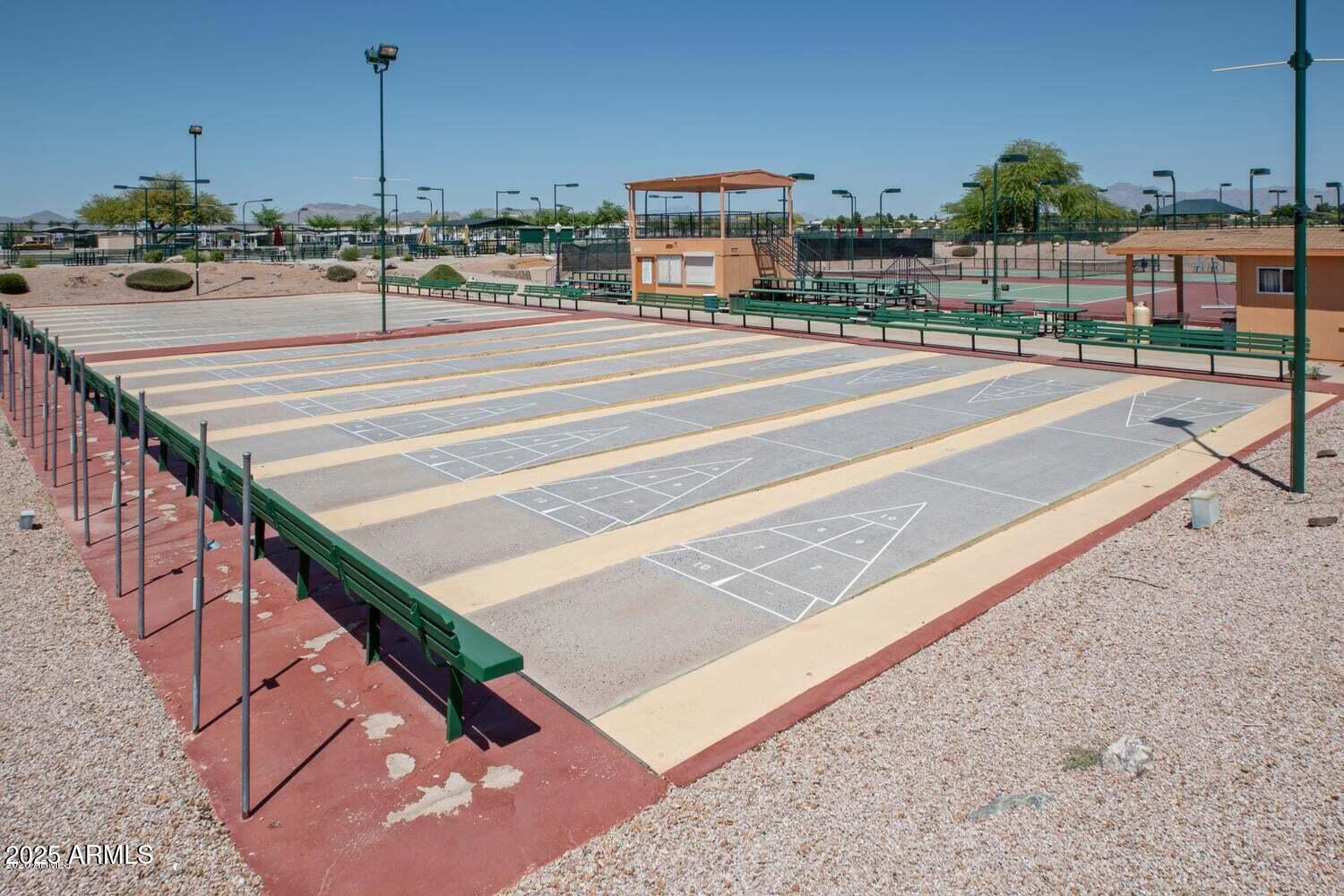 8865 East Baseline Road, Unit 1643 Mesa, AZ 85209 - Photo 42 of 44 a view of a tennis court