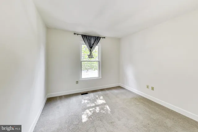 a view of a room with storage