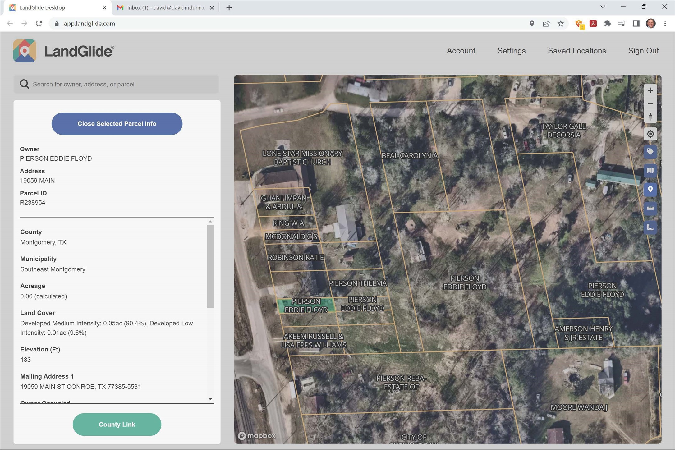19059 Main Street Conroe, TX 77385 - Photo 4 of 5 a bathroom with a shower and a mirror