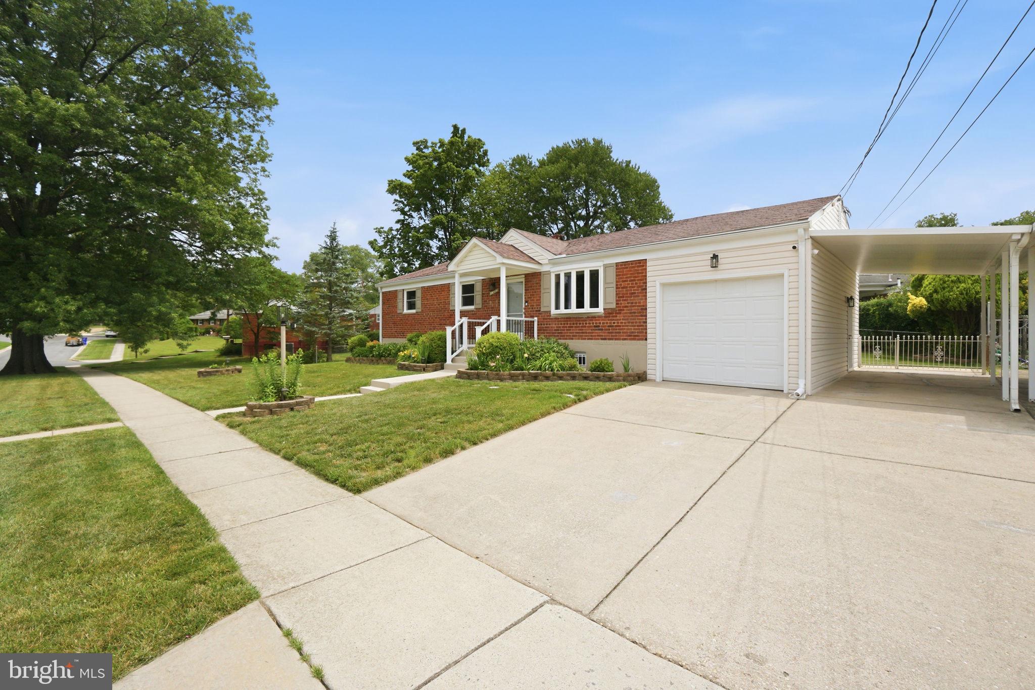 10713 Gregory Street Silver Spring, MD 20901 - Photo 35 of 38 And a Wide driveway!
