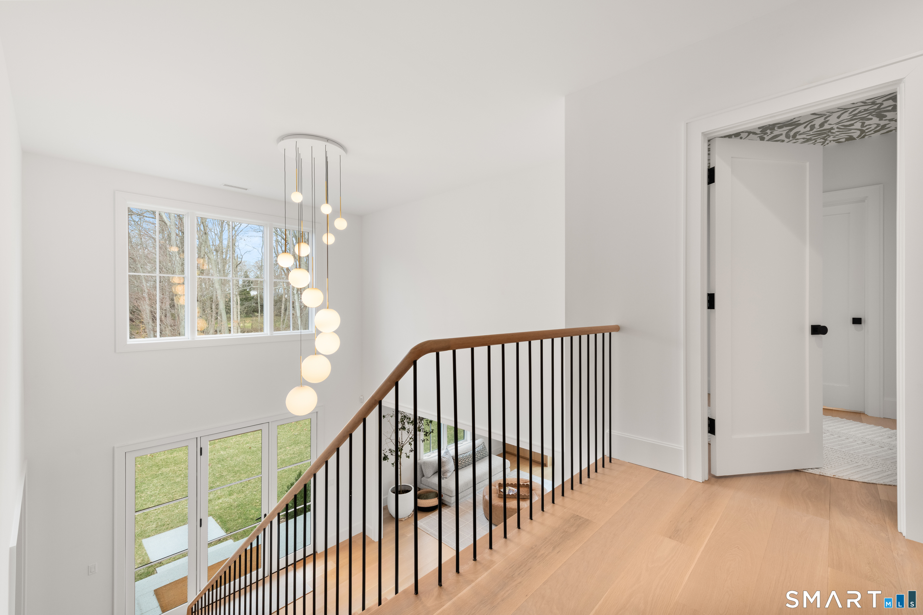 19 Mortar Rock Road Westport, CT 06880 - Photo 18 of 33 a view of a balcony with wooden floor