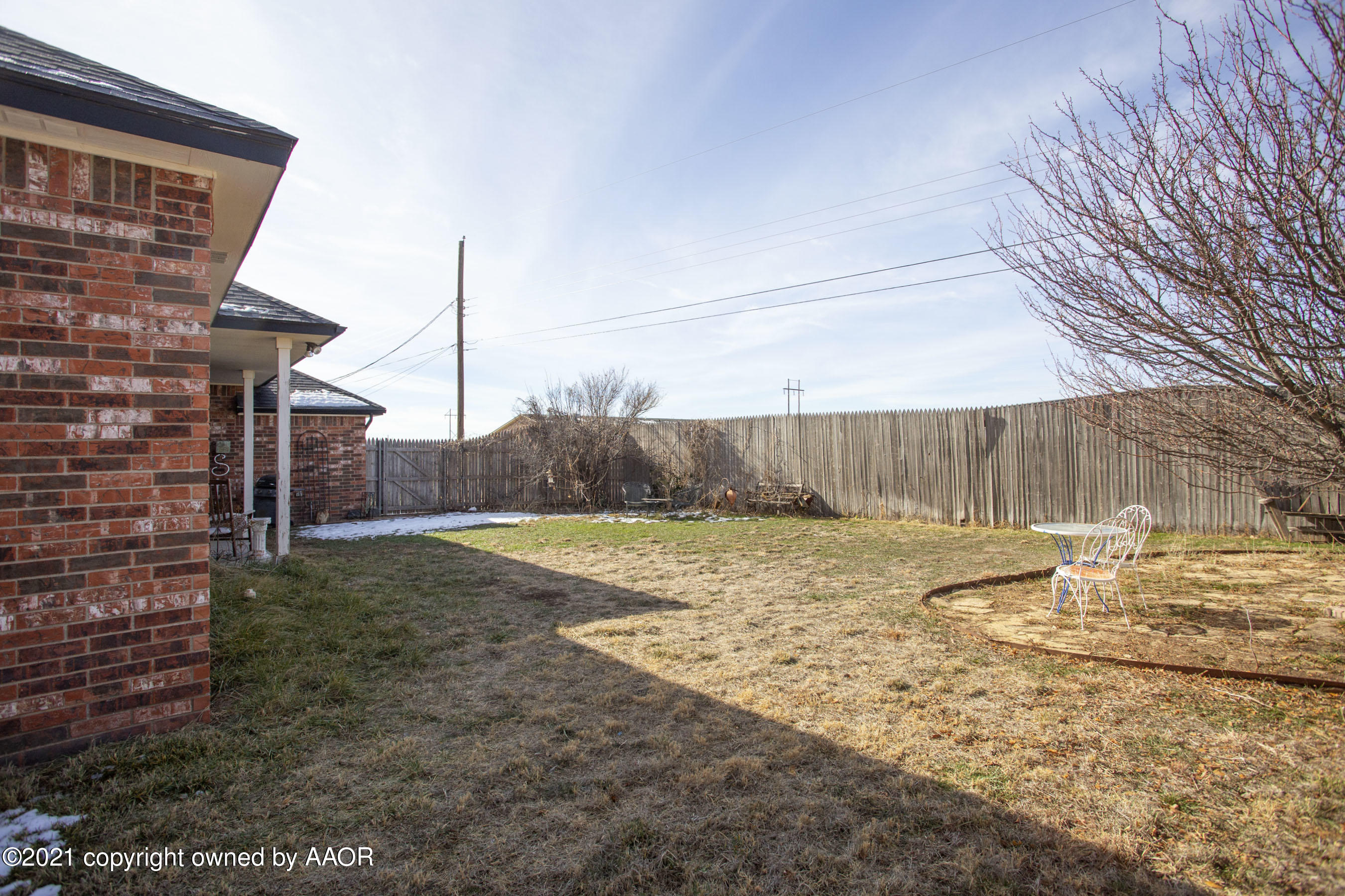 7008 Learning Tree Avenue Amarillo, TX 79119 - Photo 25 of 26 Backyard View 2