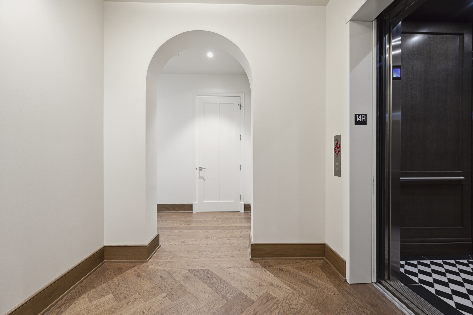 21 North May Street, Unit 1401 Chicago, IL 60607 - Photo 4 of 47 wooden floor in a gallery