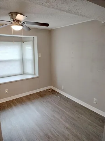 a bathroom with a sink vanity and a mirror