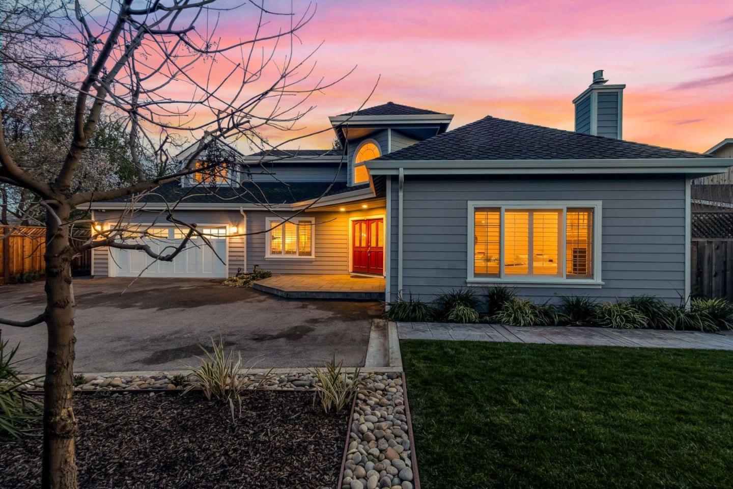 735 Sleeper Avenue Mountain View, CA 94040 - Photo 67 of 77 a front view of a house with garden