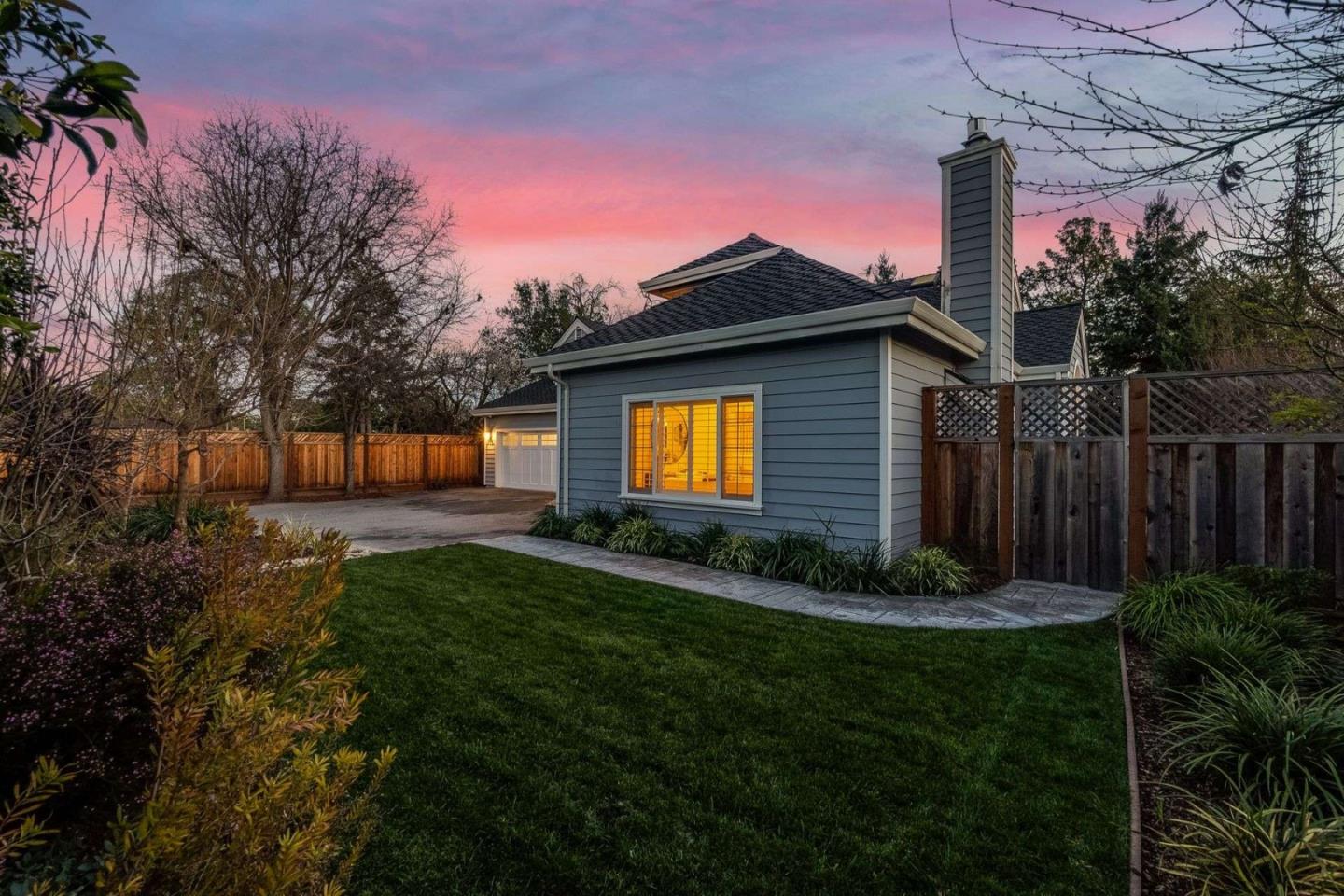 735 Sleeper Avenue Mountain View, CA 94040 - Photo 68 of 77 a front view of a house with garden