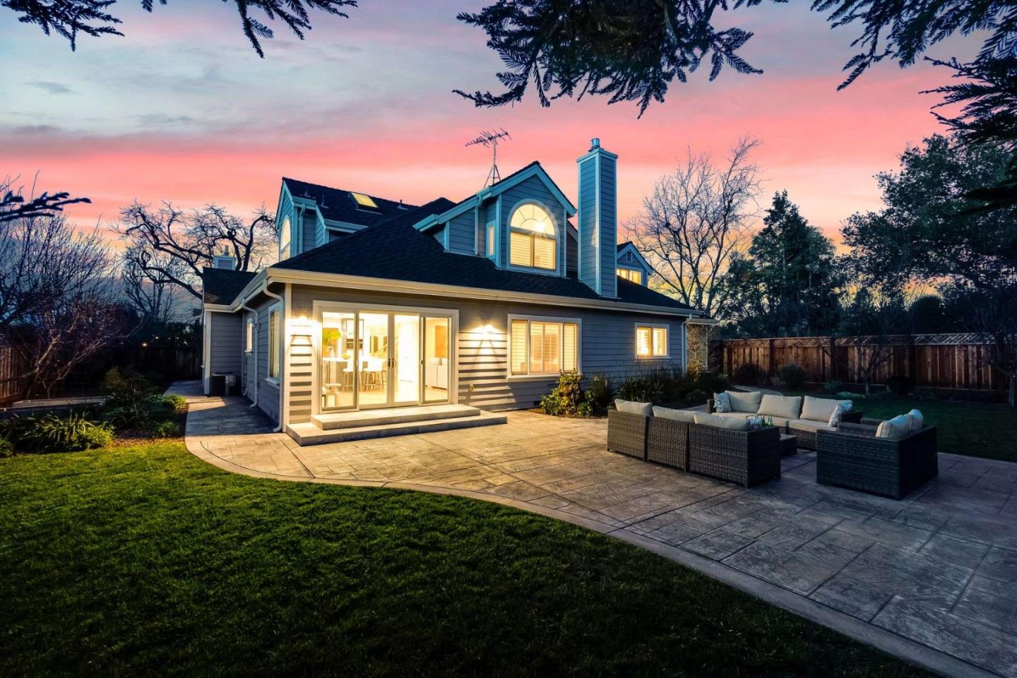 735 Sleeper Avenue Mountain View, CA 94040 - Photo 74 of 77 a view of a house with backyard and sitting area