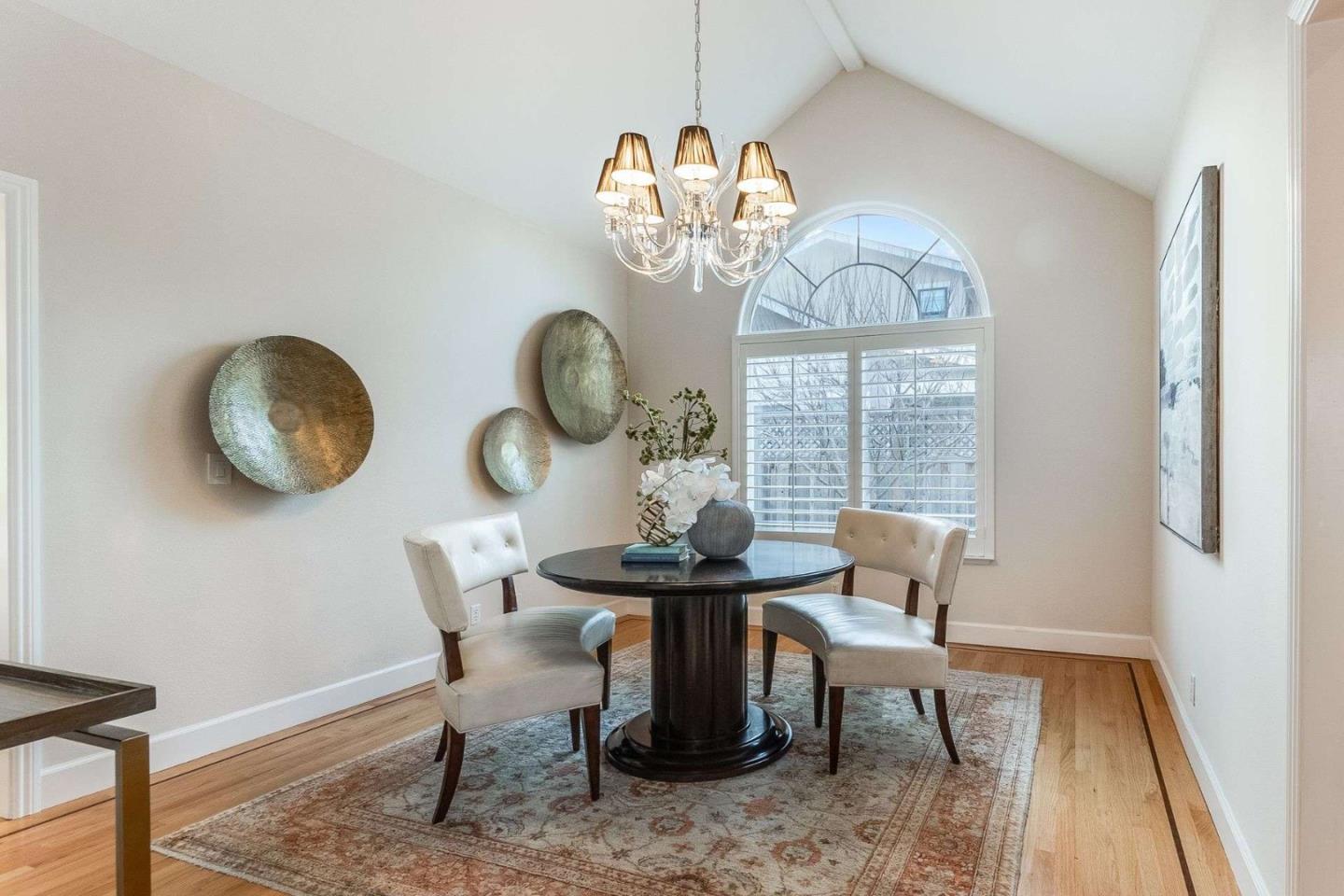735 Sleeper Avenue Mountain View, CA 94040 - Photo 10 of 77 a view of a dining room with furniture window and wooden floor