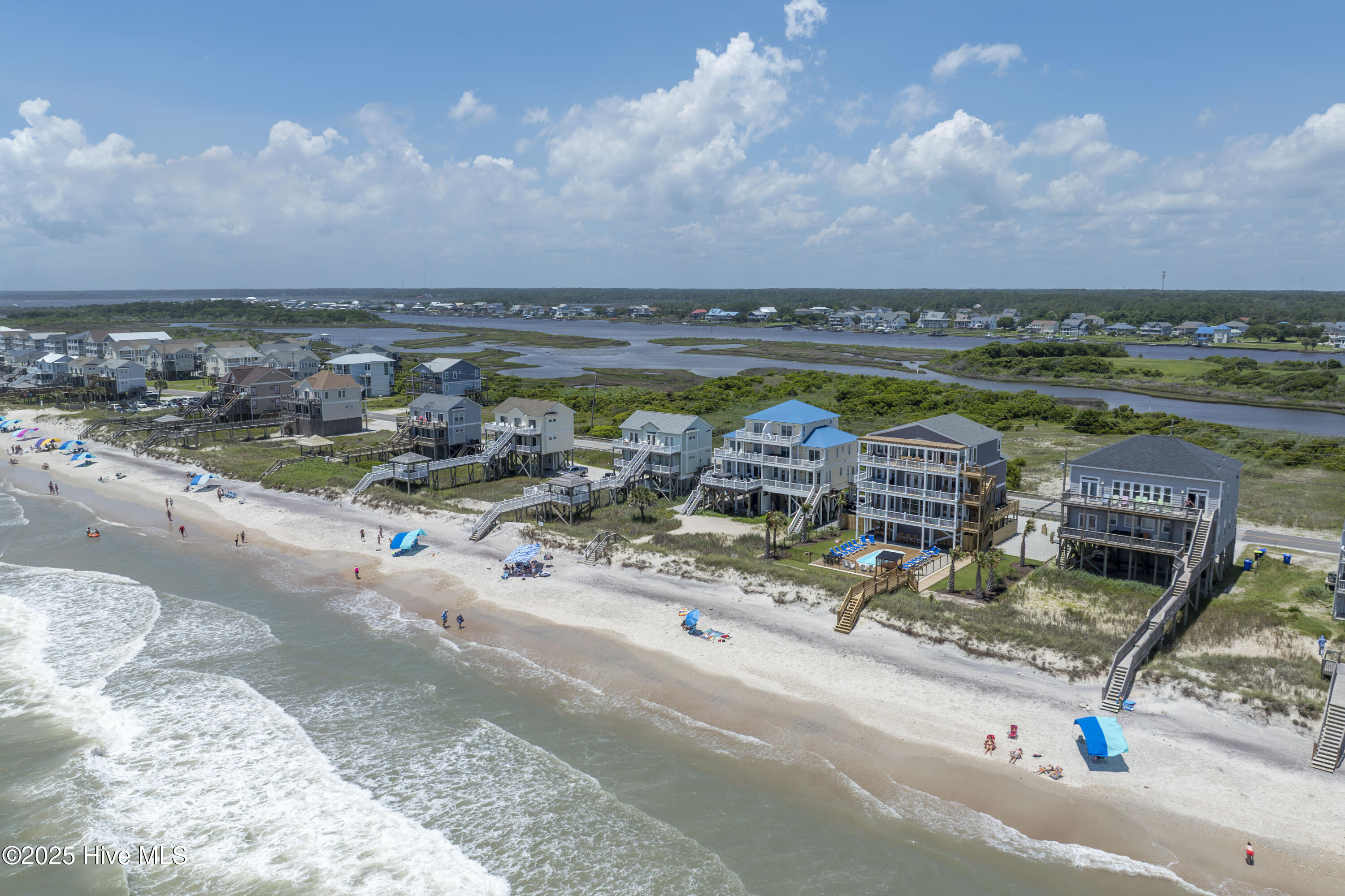 1326 New River Inlet Road North Topsail Beach, NC 28460 - Photo 80 of 83 1326 New River Inlet Road - Aerials - Ed