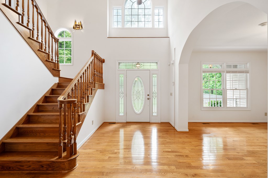 399 Hideaway Hills Road Blairsville, GA 30512 - Photo 28 of 77 a view of an entryway with wooden floor