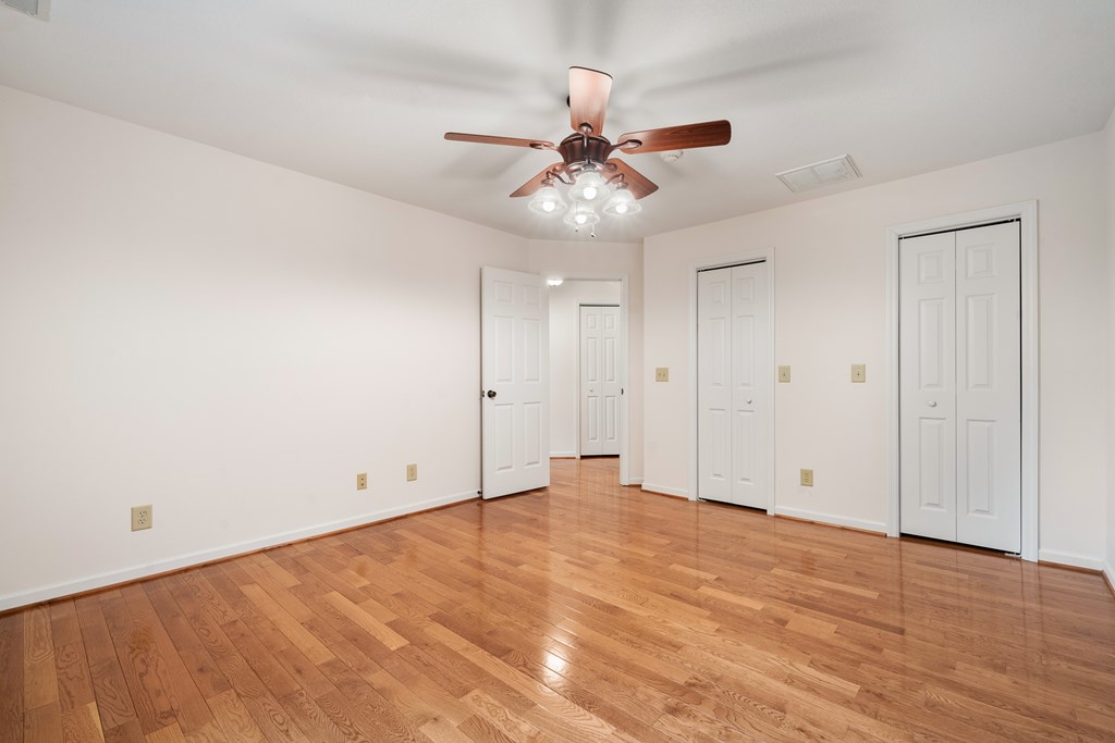 399 Hideaway Hills Road Blairsville, GA 30512 - Photo 61 of 77 wooden floor in an empty room