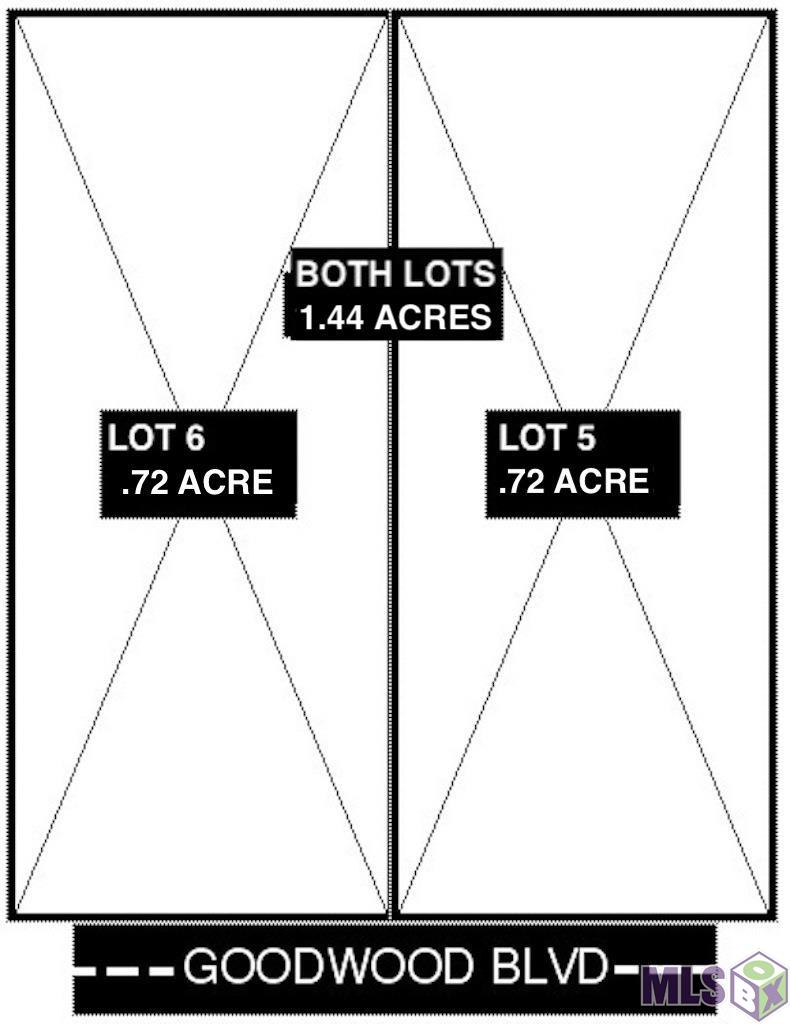 6950 Goodwood Avenue Baton Rouge, LA 70806 - Photo 4 of 4 SIDE BY SIDE LOTS