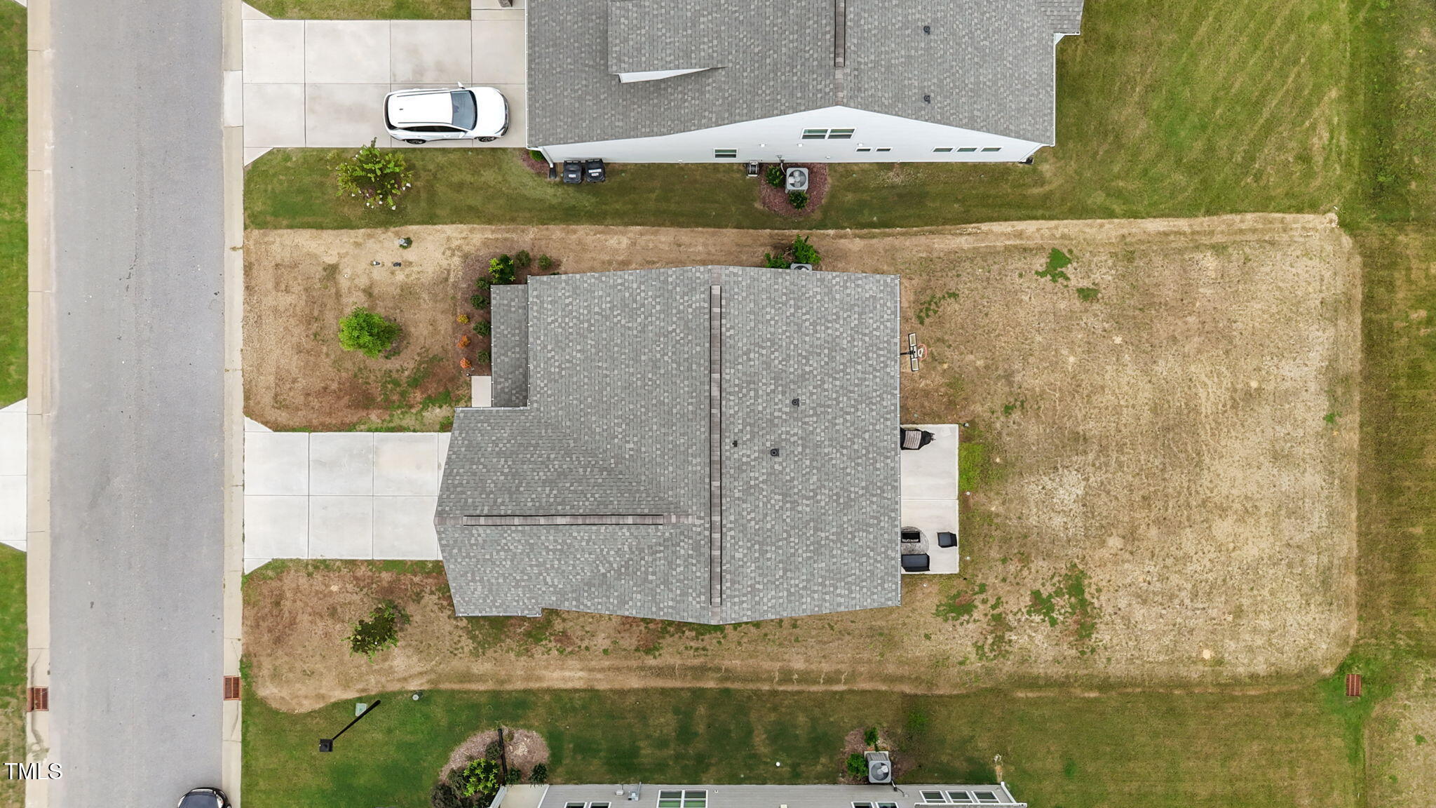 456 Highview Drive Benson, NC 27504 - Photo 34 of 36 an aerial view of a house with a swimming pool