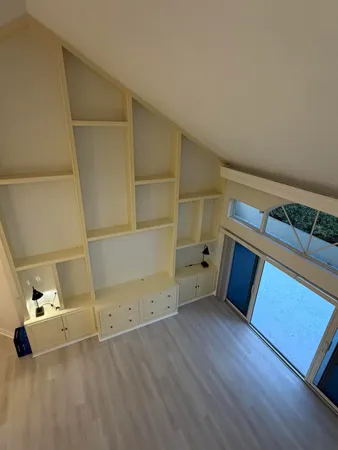 a close view of dresser