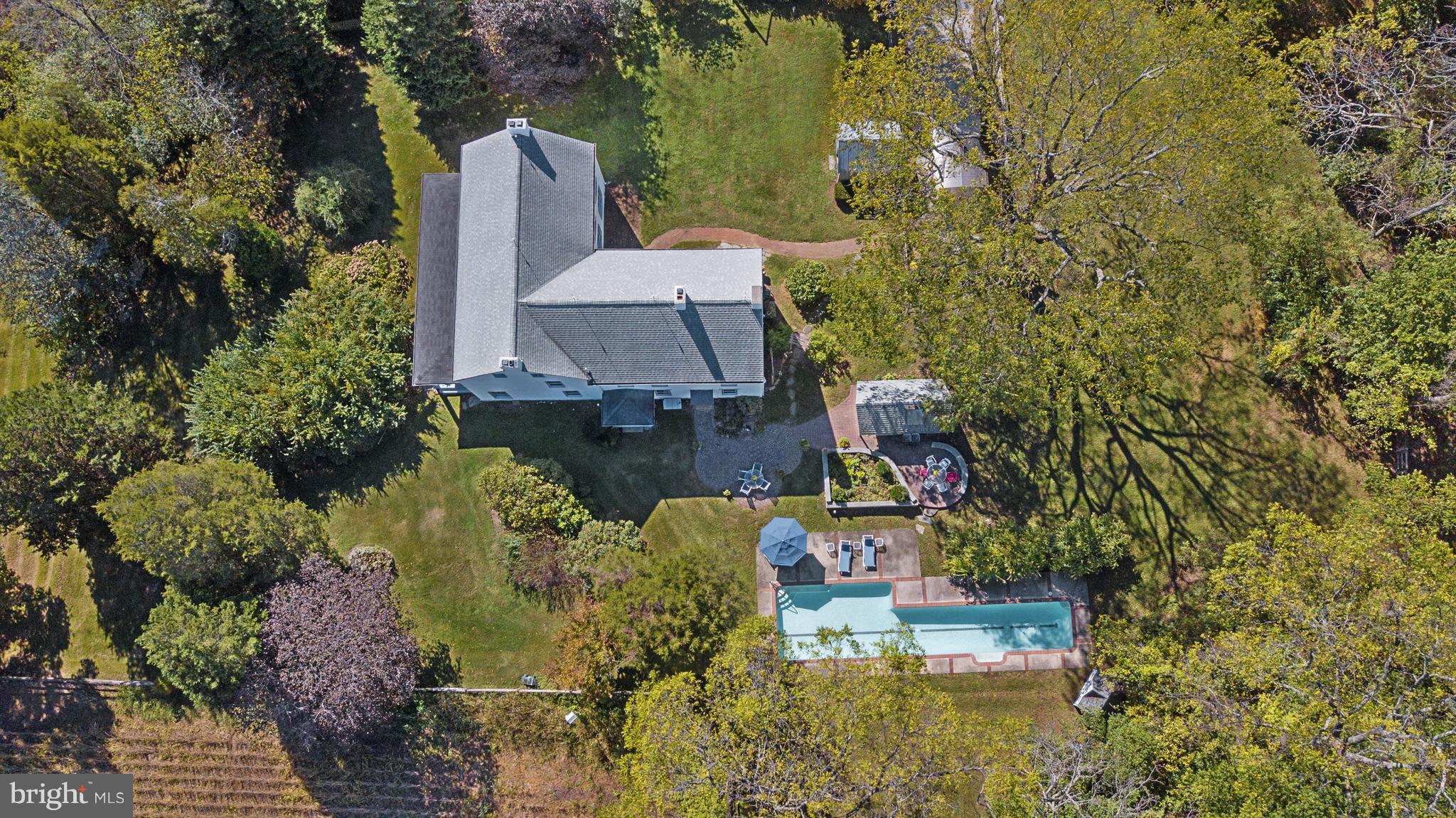 20160 Brownsville Road Rohrersville, MD 21779 - Photo 30 of 30 overview pool and pool house to home