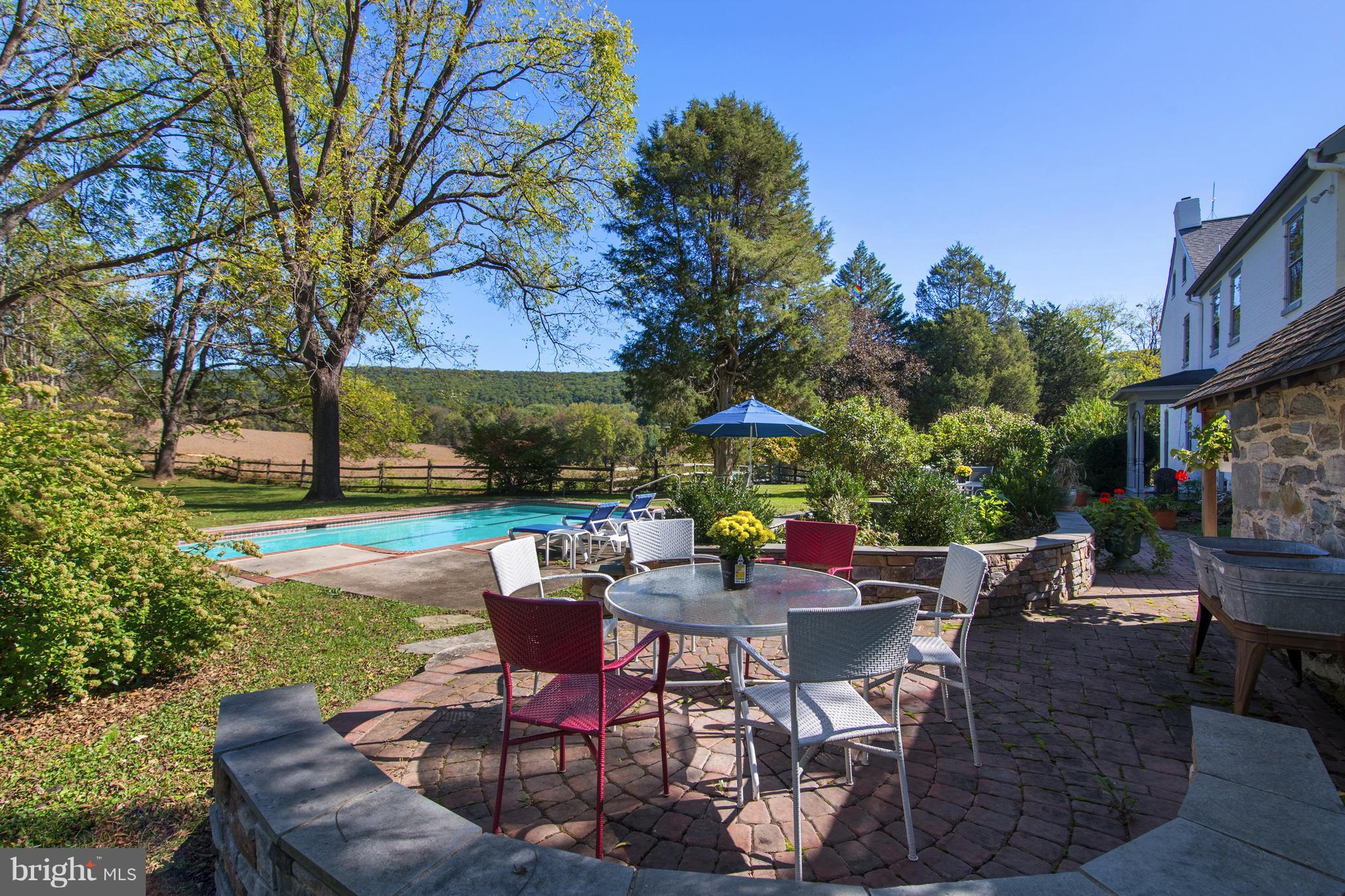 20160 Brownsville Road Rohrersville, MD 21779 - Photo 6 of 30 pool patio next to pool house