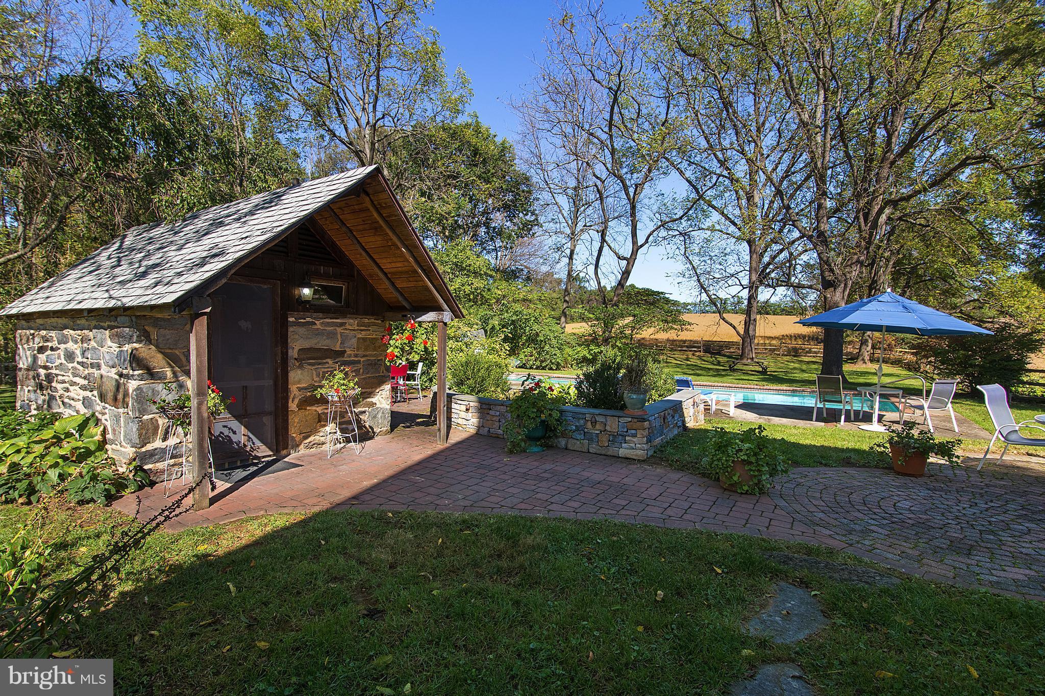20160 Brownsville Road Rohrersville, MD 21779 - Photo 7 of 30 stone pool house with full bath