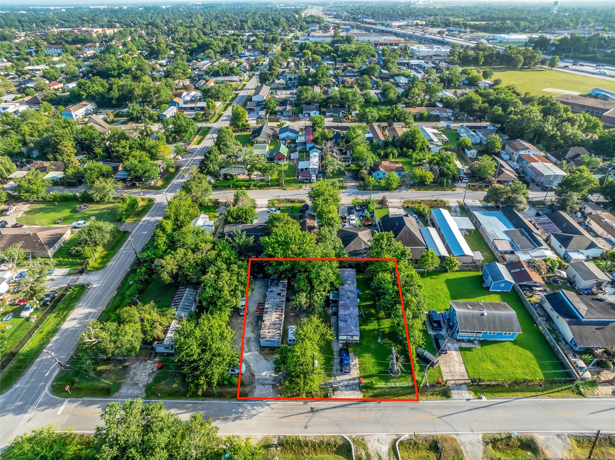 719 Manor Street Houston, TX 77015 - Photo 24 of 24 an aerial view of multiple house