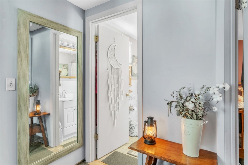 89 Pine Grove Street Springfield, MA 01119 - Photo 17 of 26 a view of a hallway with wooden floor and front door