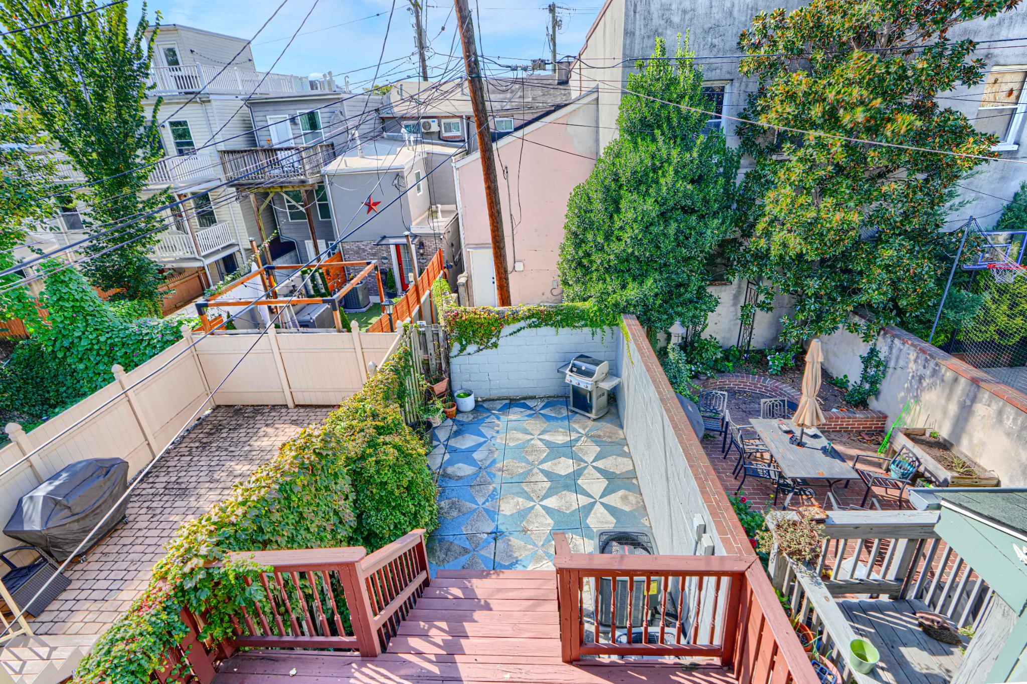 232 South Ann Street Baltimore, MD 21231 - Photo 33 of 62 2nd Floor Rear Deck view