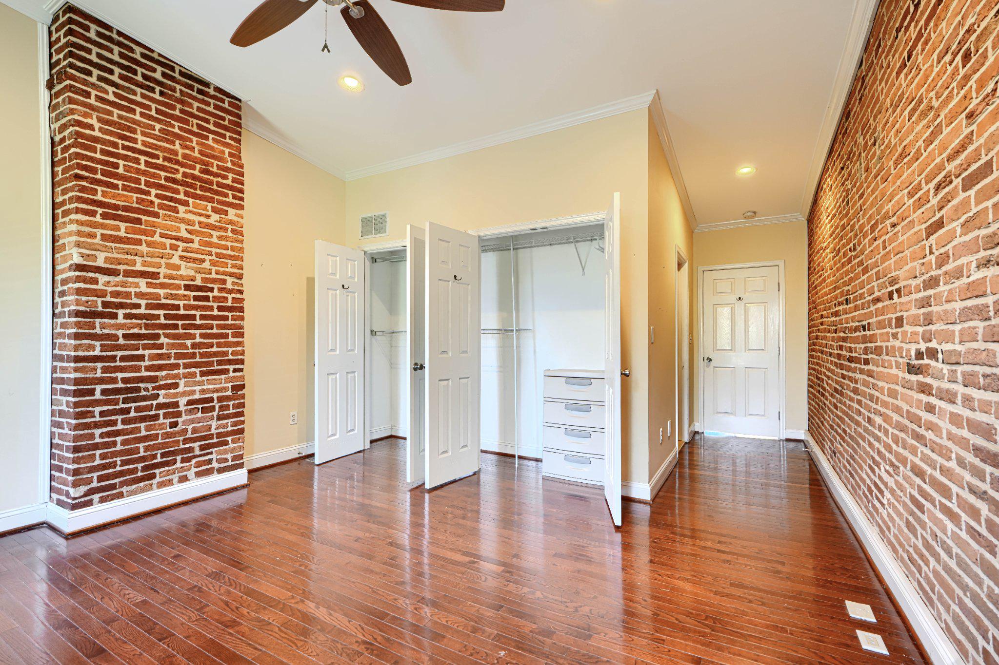 232 South Ann Street Baltimore, MD 21231 - Photo 36 of 62 Large 3rd Floor Bedroom with lots of closet space