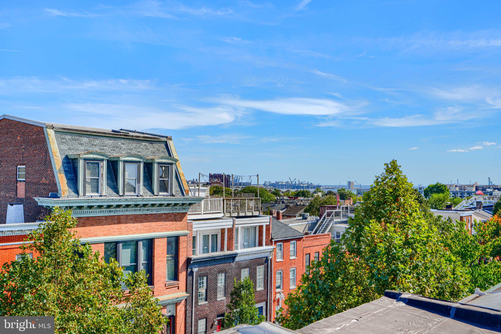 232 South Ann Street Baltimore, MD 21231 - Photo 46 of 62 Charming rooftops with skyline views.