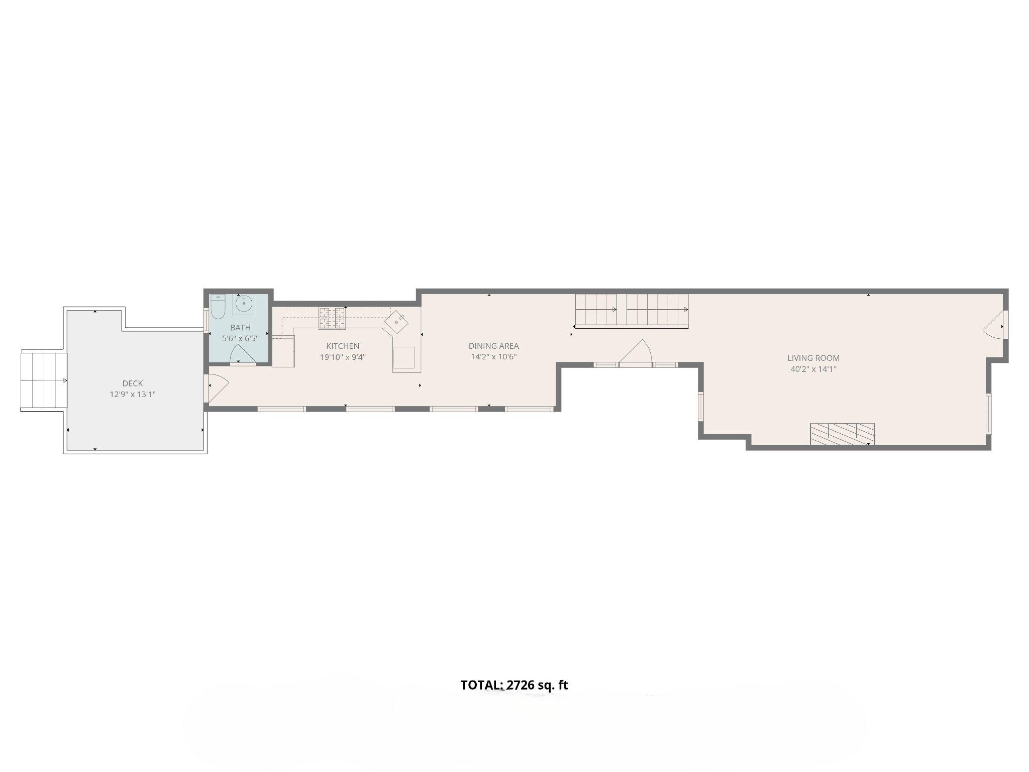 232 South Ann Street Baltimore, MD 21231 - Photo 57 of 62 floor plan-1st floor