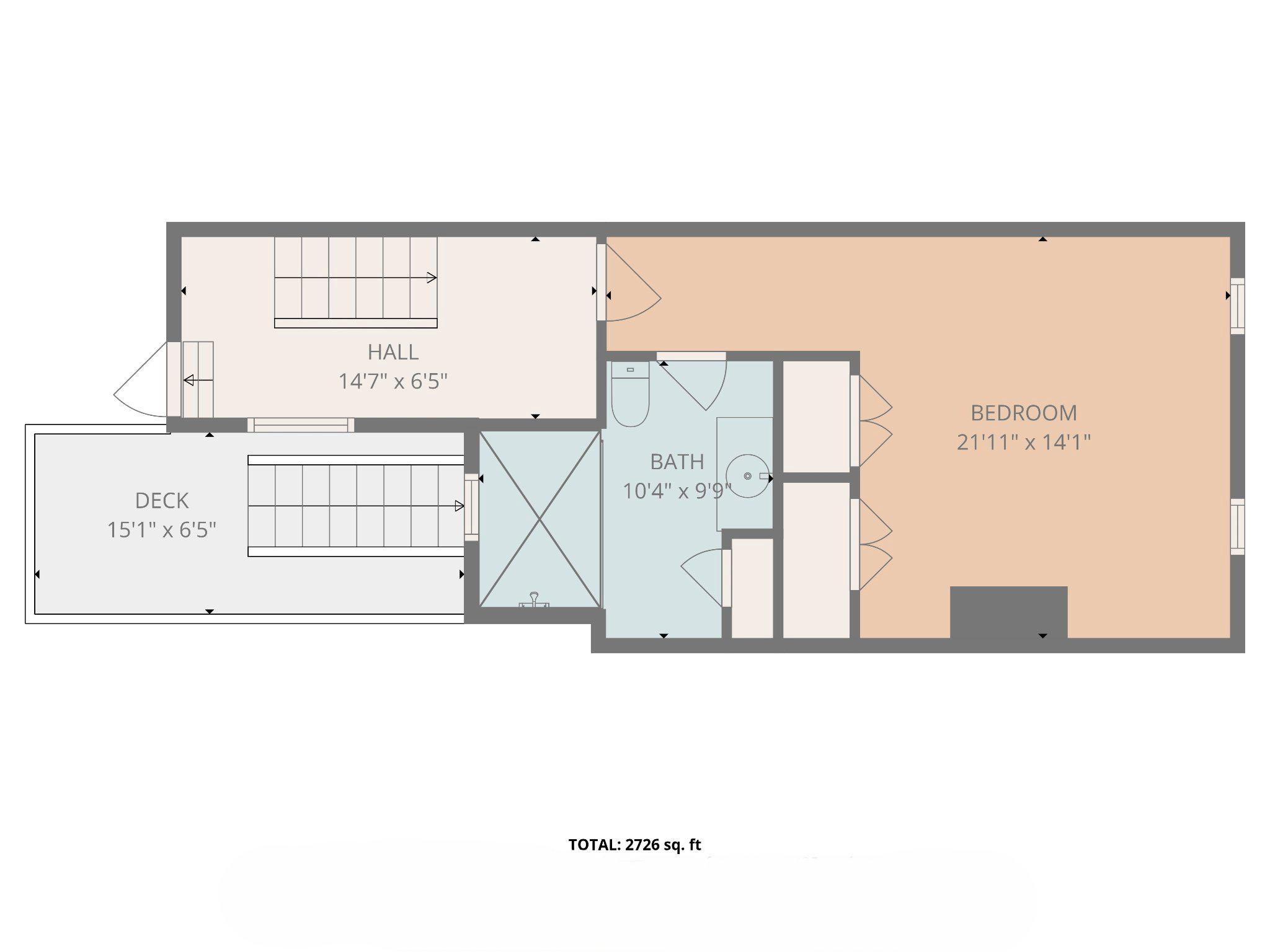 232 South Ann Street Baltimore, MD 21231 - Photo 59 of 62 floor plan-3rd floor